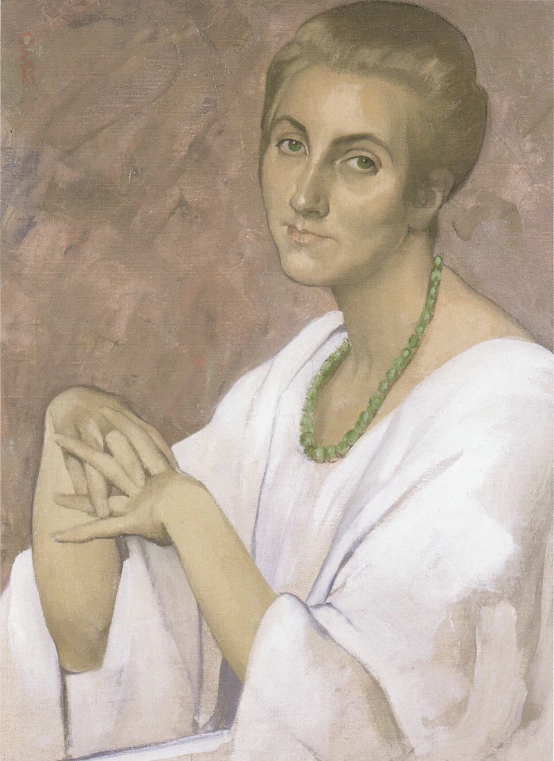 Ritratto di Clärchen Pfeiffer o catena verde